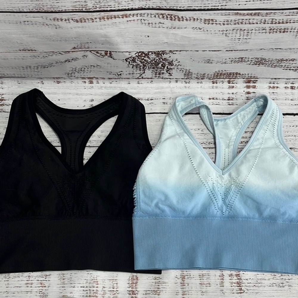Victoria’s Secret Pink Sports Bra Set of 2 Like New
